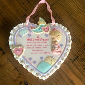 Precious Moments A Bedtime Prayer (girl) Baby Nursery Room Deco